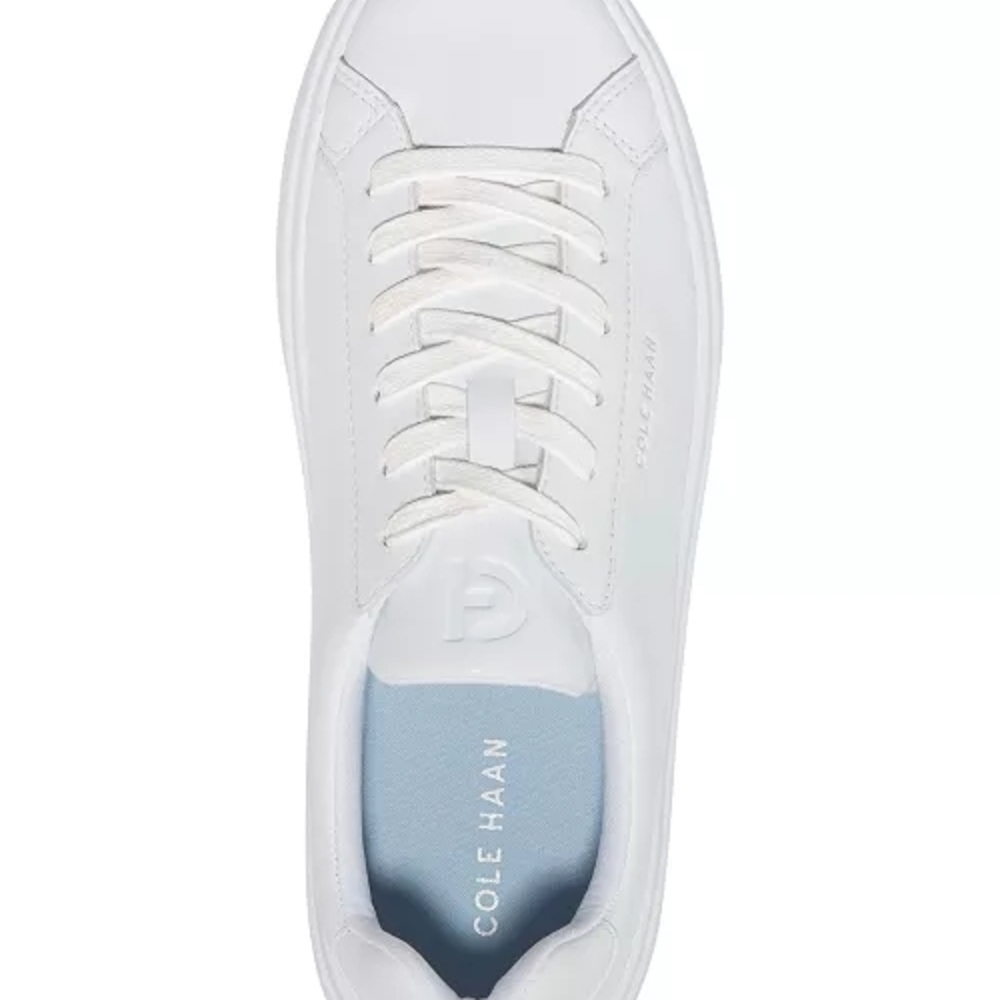 Cole Haan Women's Grand Crosscourt White Daily Low-Top Casual Sneakers Size 8.5 - Picture 3 of 9